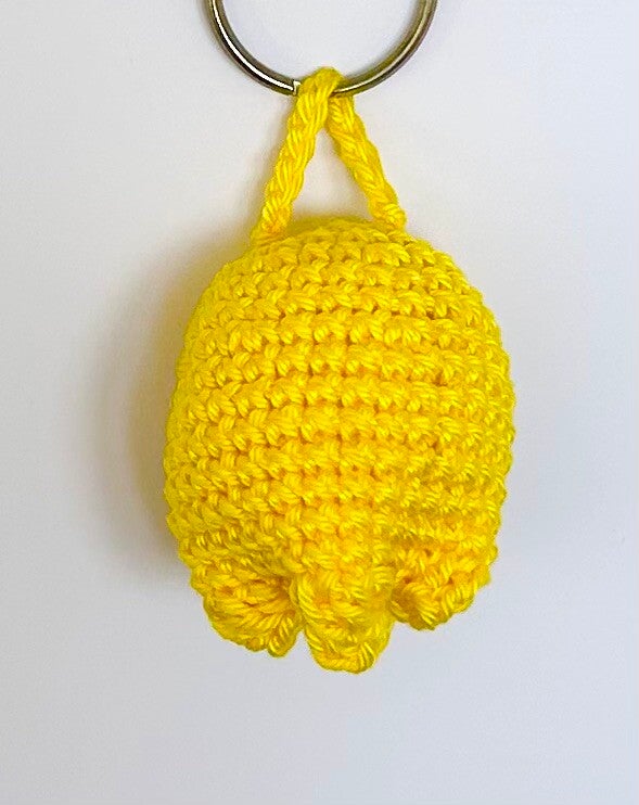 Gehaakte tulp sleutelhanger / bag charm