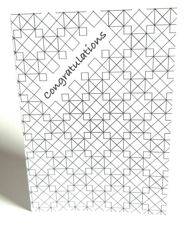 Kleurkaart Grafisch 3 - Congratulations