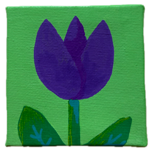 Tulp schilderij