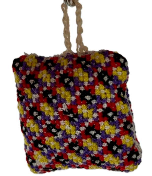Sleutelhanger / bag charm geborduurd