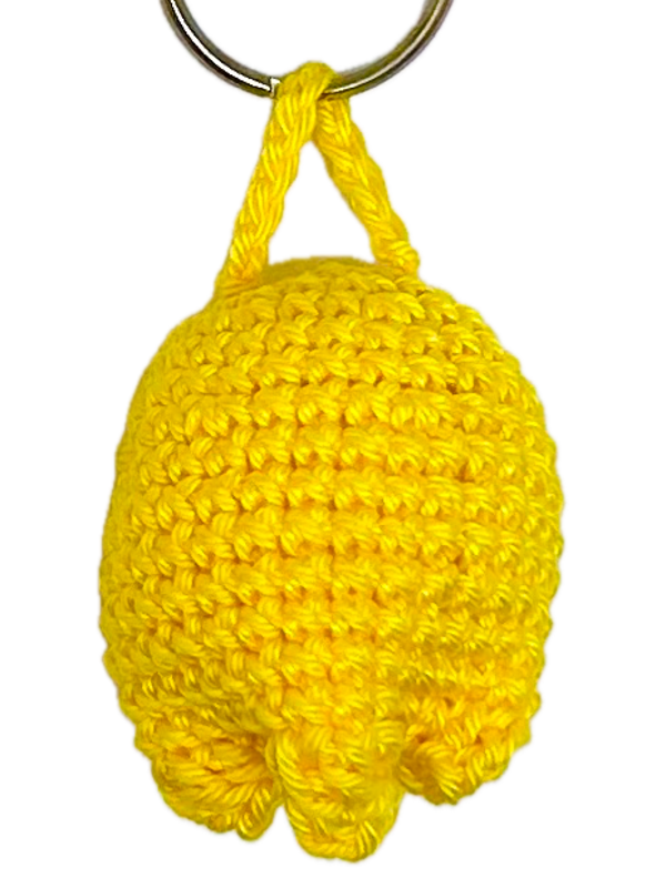 Tulp sleutelhanger / bag charm gehaakt