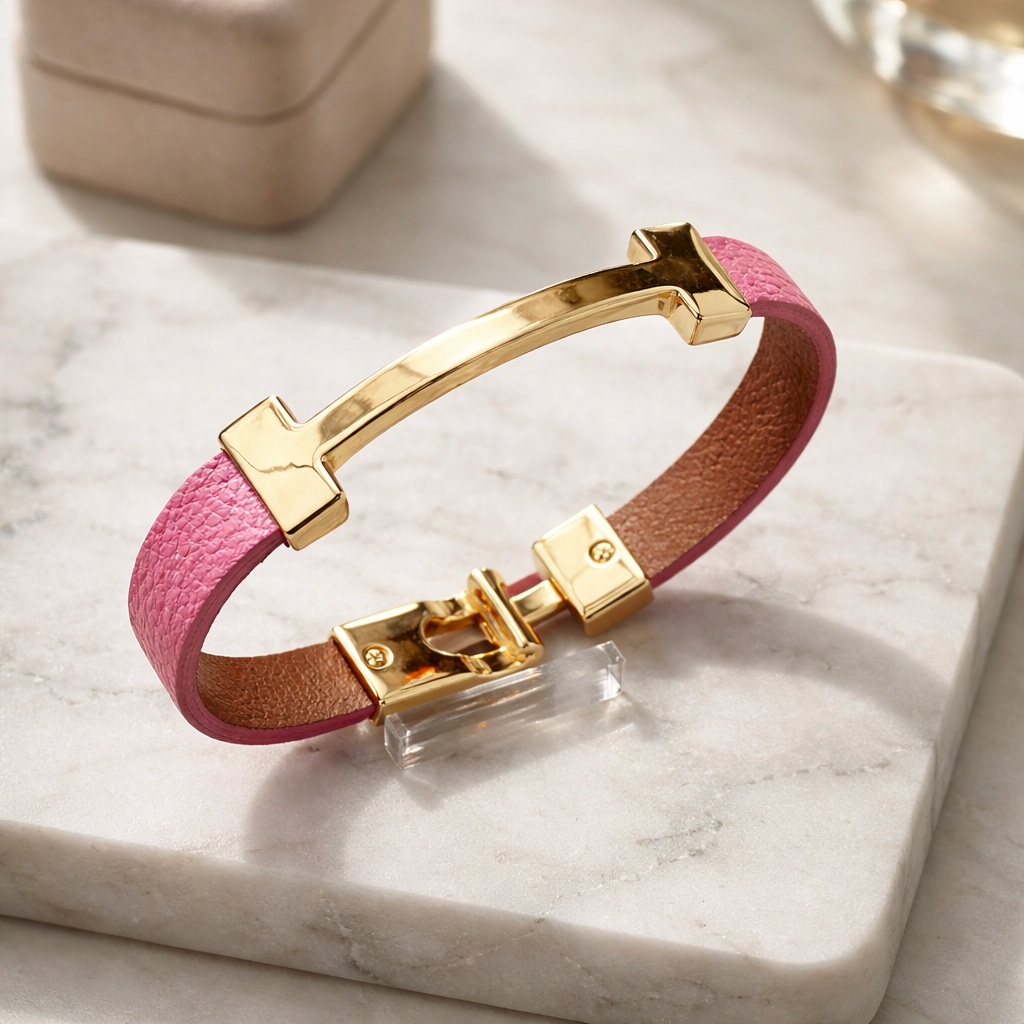 Leather bracelet