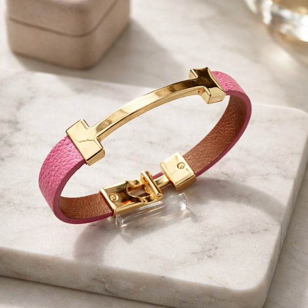 Leather bracelet