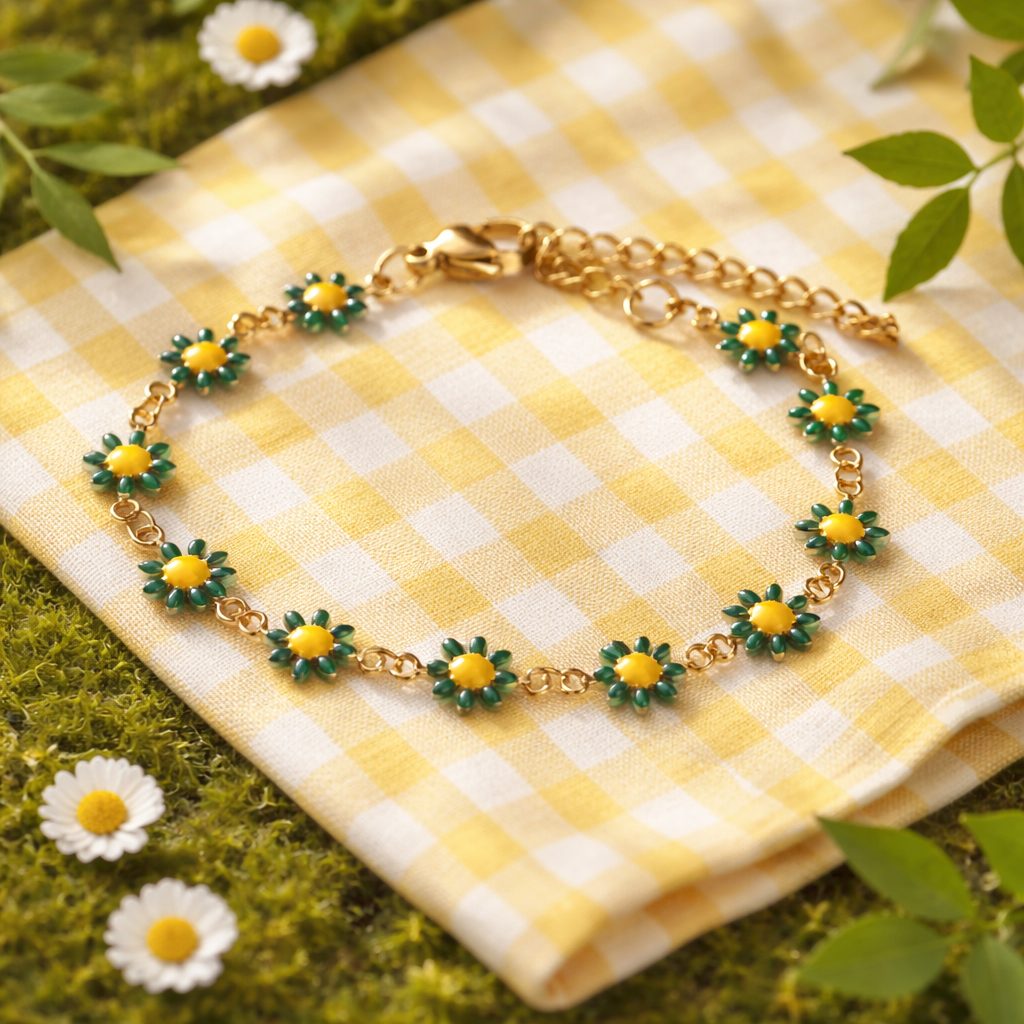 Flower bracelet