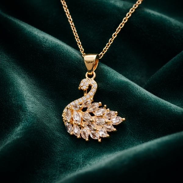 Swan necklace