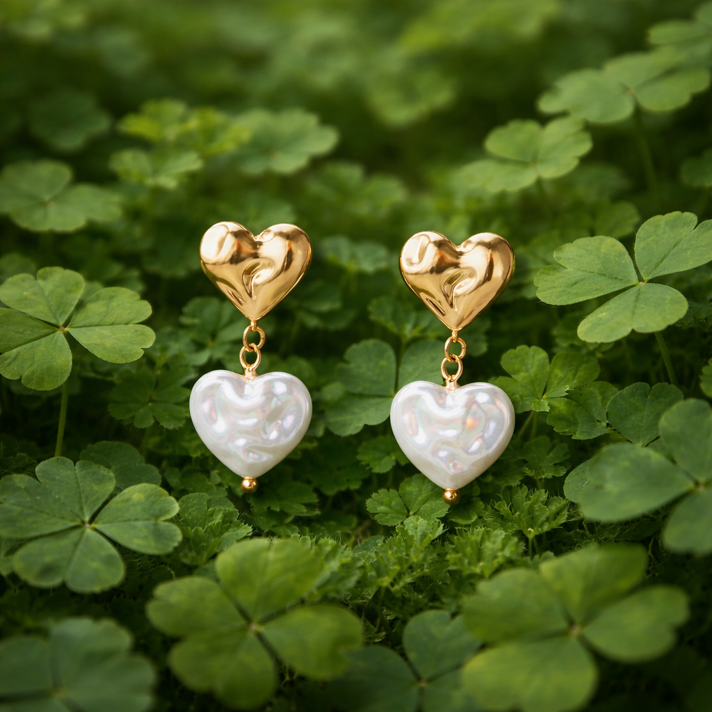 Heart earrings