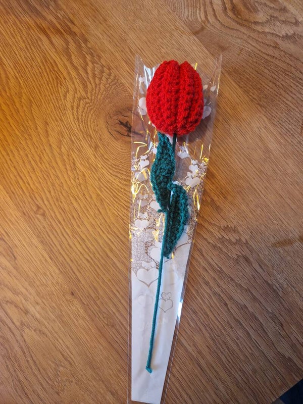 Gehaakte tulp