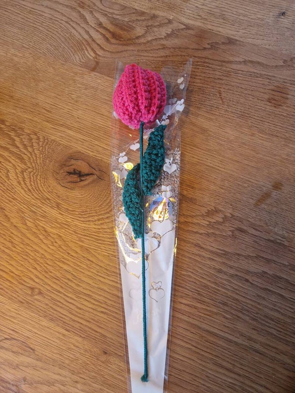 Gehaakte tulp