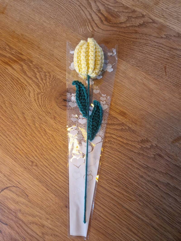 Gehaakte tulp