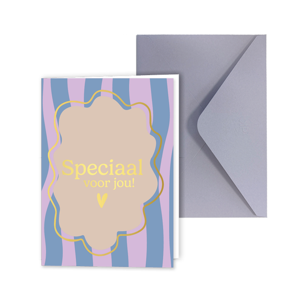 Speciaal voor jou! - Wenskaart met envelop