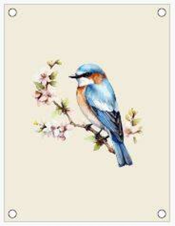 Tuinposter Vogel (1)