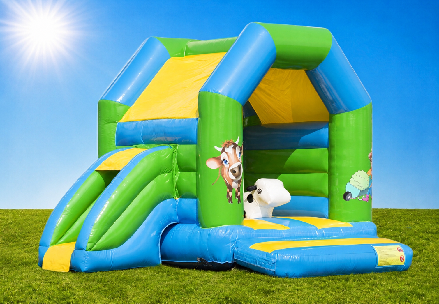 Springkussen Boerderij Midi Multifun