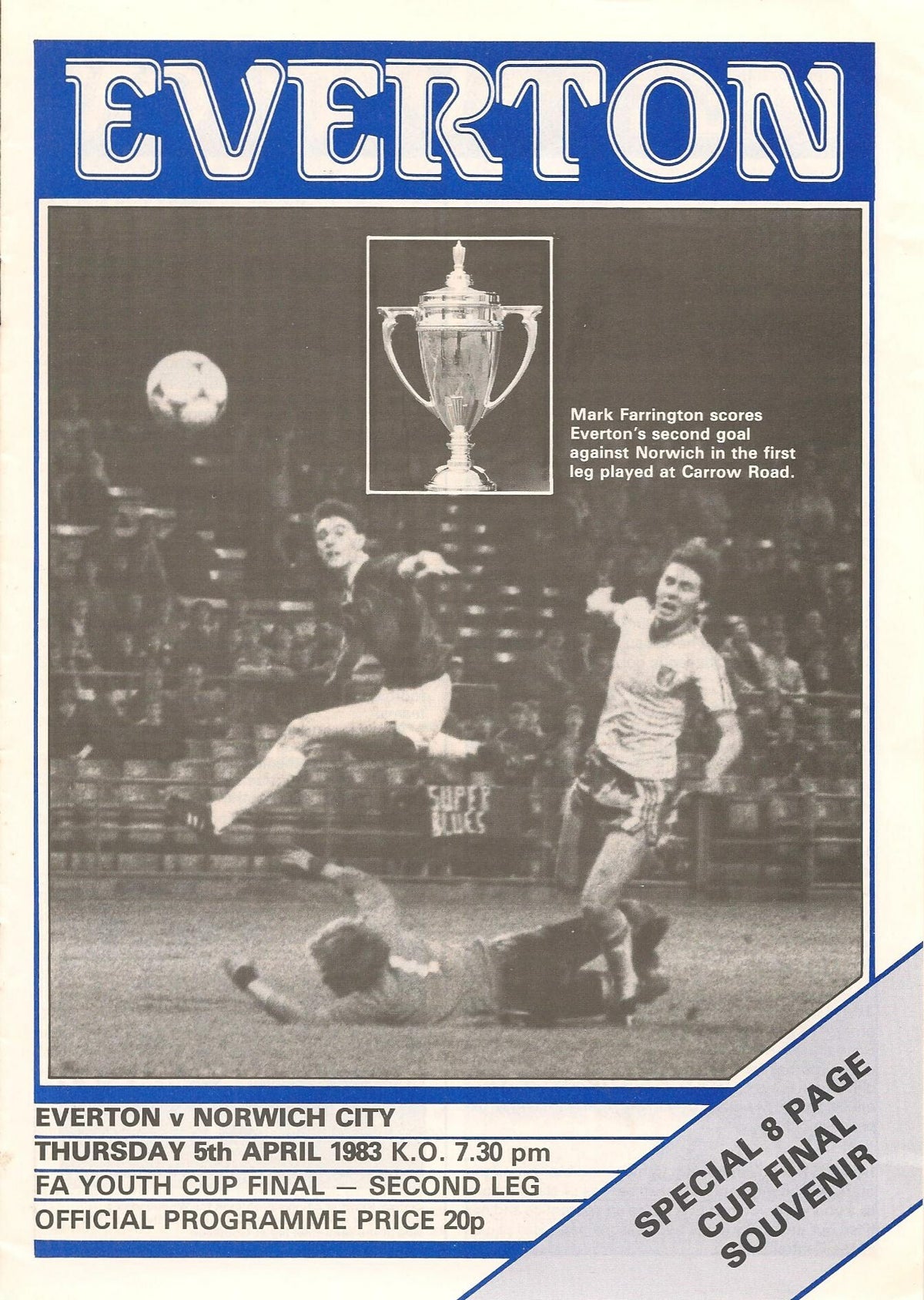 198283 Everton in the FA Youth Cup