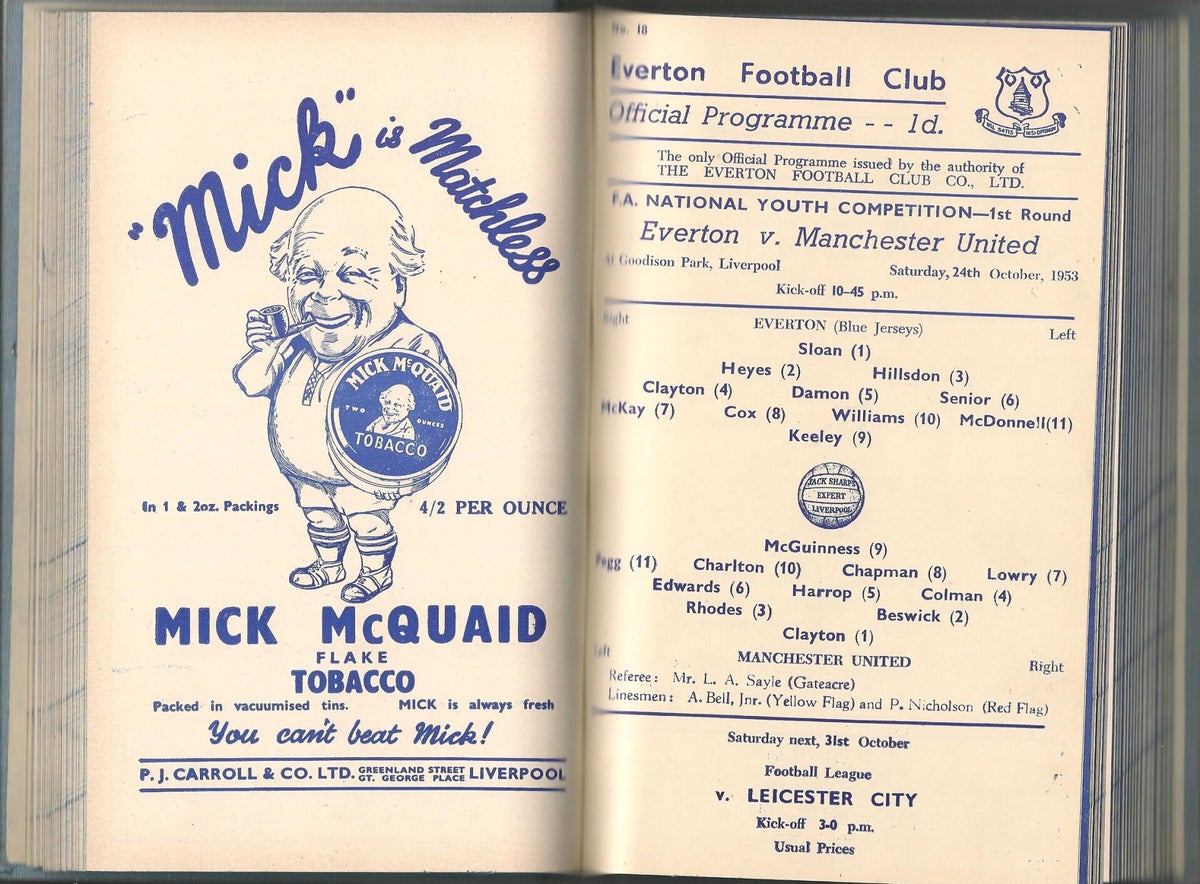 195354 Everton in the FA Youth Cup