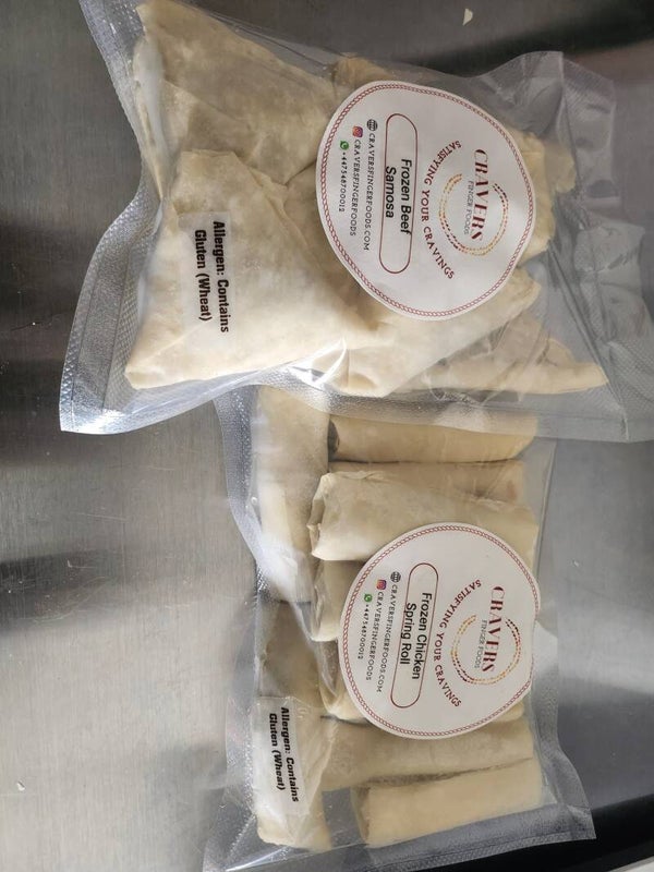 Chicken Spring Rolls (Frozen)