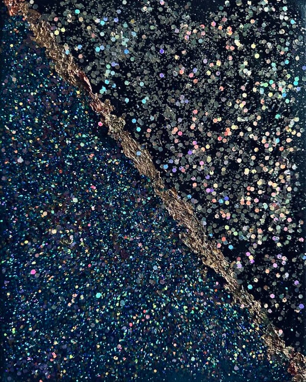 Glitter abstract