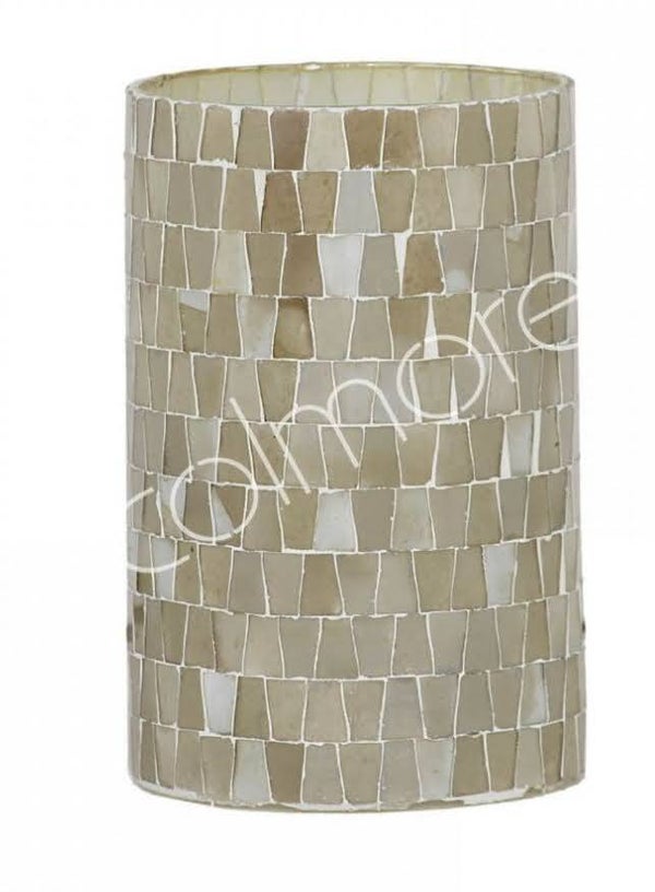 Colmore windlicht Mosaik Beige
