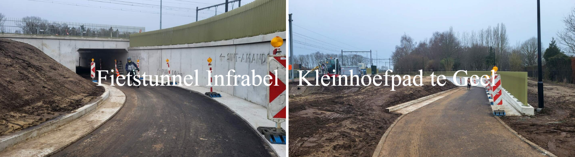 fietstunnel Infrabel Geel
