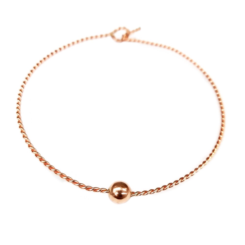 Pure Copper Tensor Anklet Bracelets for Ladies