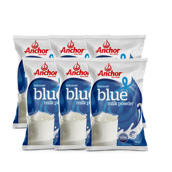 Anchor 安佳 1kg 全脂 成人奶粉 *6包