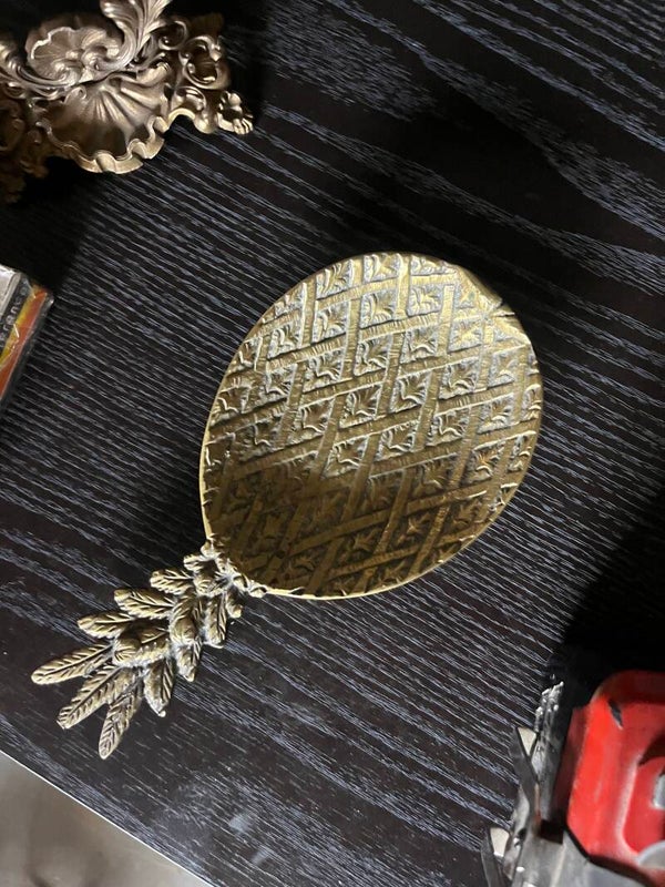 Plateau vide poche vintage ananas
