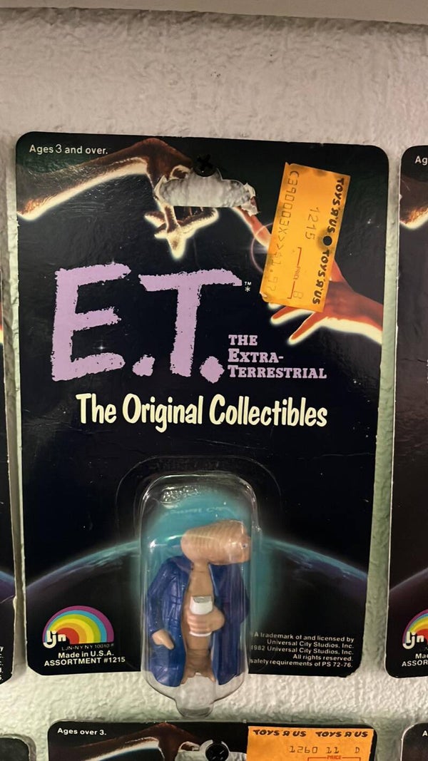 figurine ljn E.T serie 1