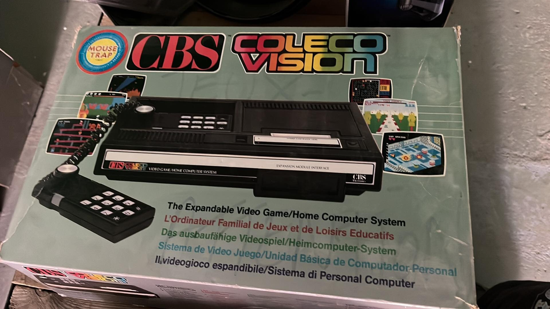 console cbs coleco vision retro gaming