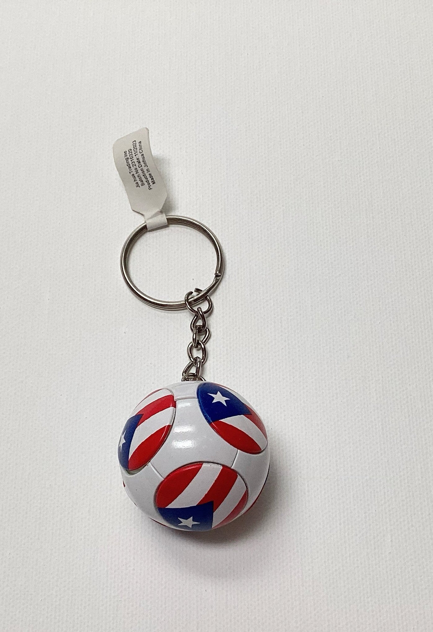 Volleyball Puerto Rico Keychain