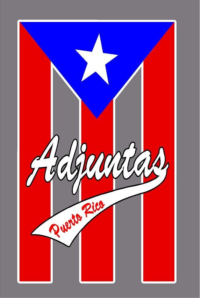 Flag with Puerto Rico Towns