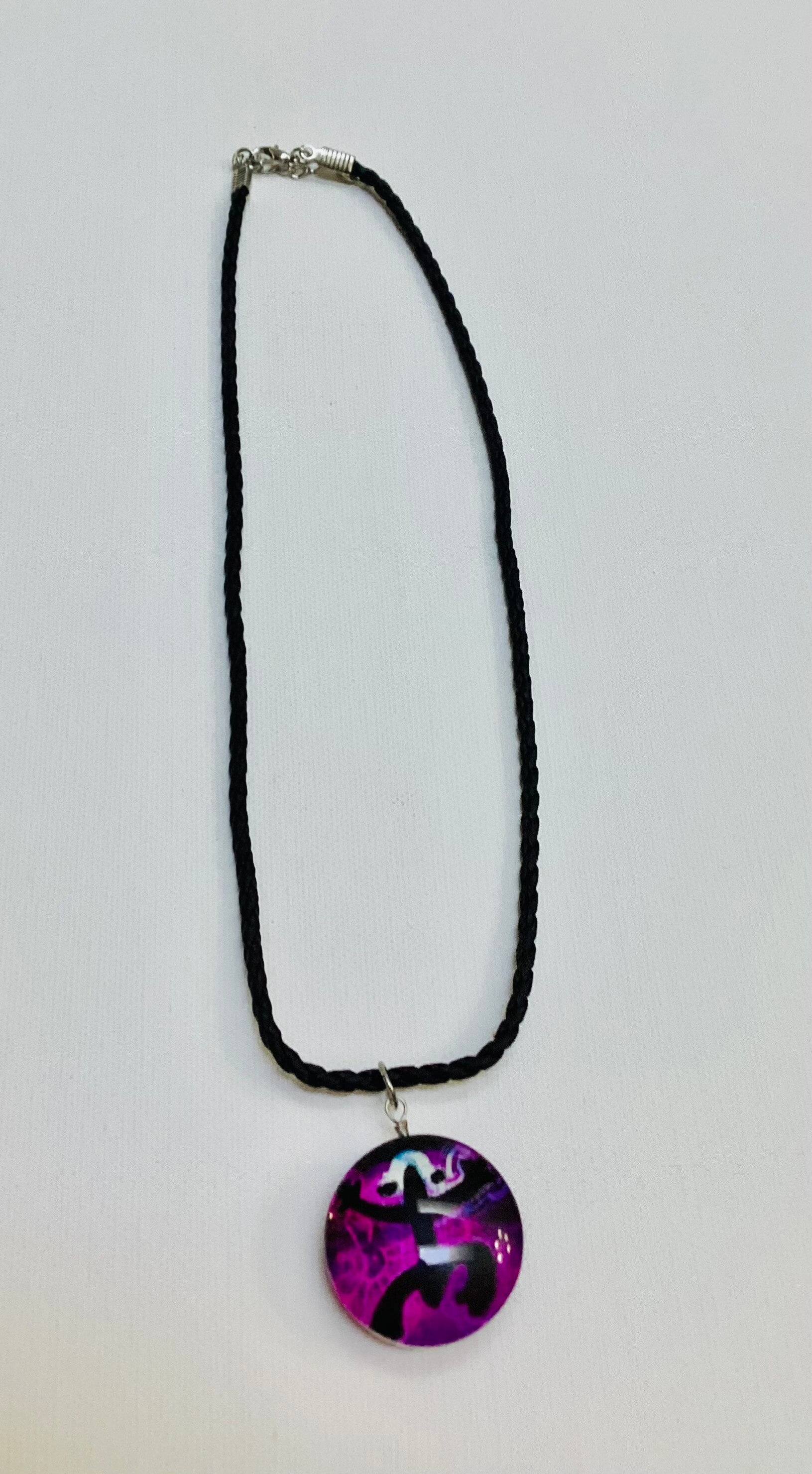 Coqui purple necklace