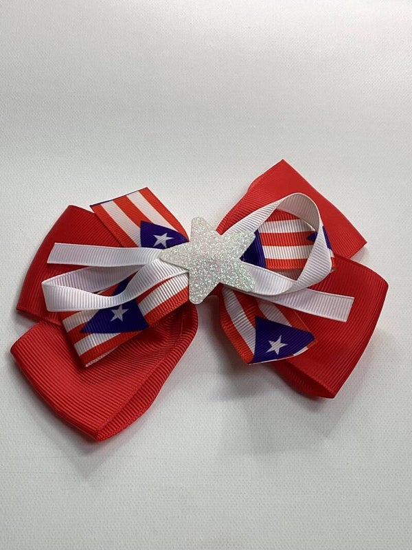 Red PR Bow