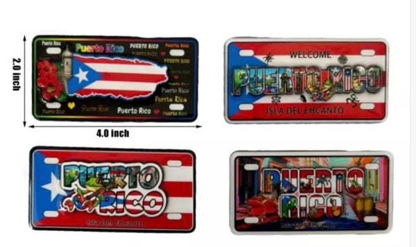 Mini License Plate Magnets