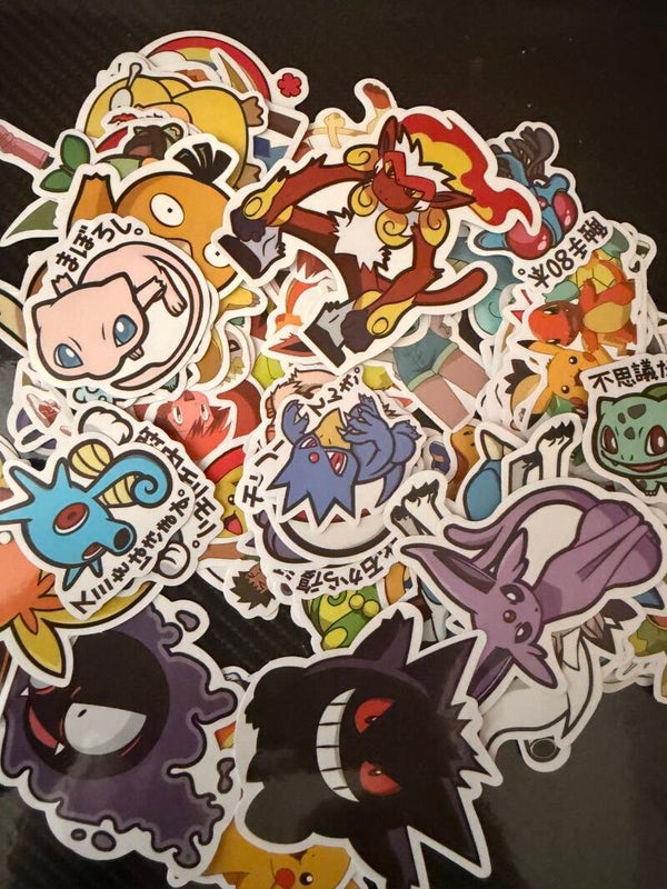 random pokemon stickers