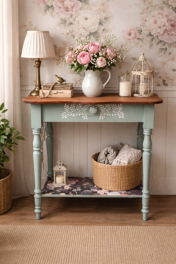 Uniek vintage bijzet tafeltje