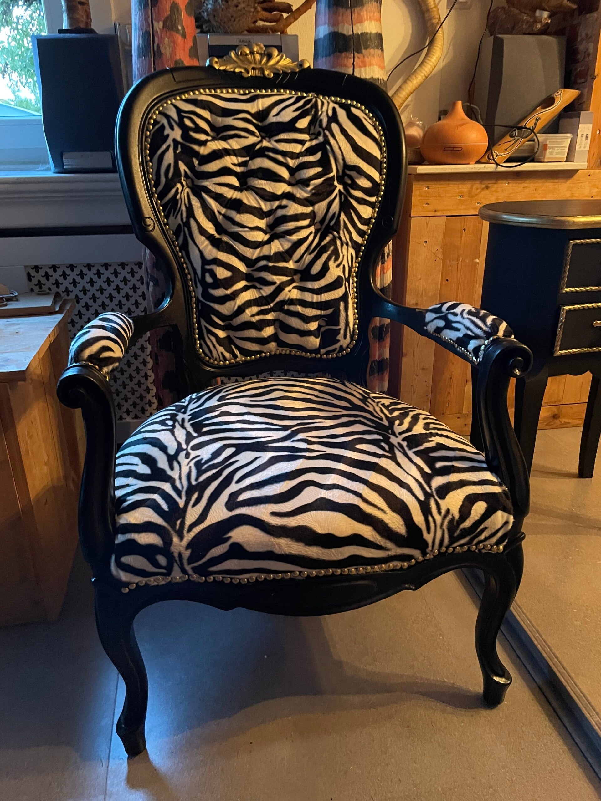 Mooie opgeknapte barokstoel