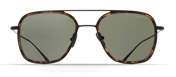 BRETT SUN NIKI BLACK/TORTOISE TITANIUM C01
