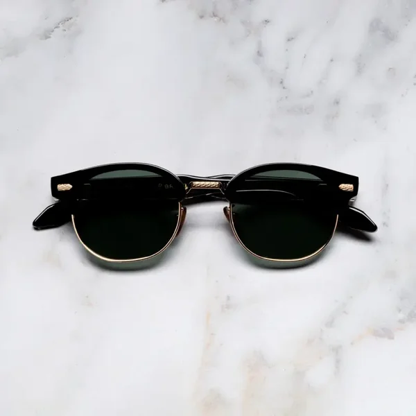 BREITLING 0003 Round Sunglasses Biarritz