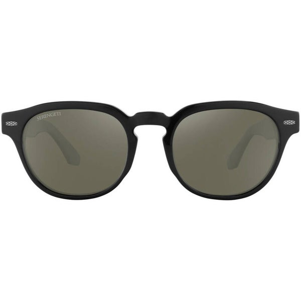 Serengeti Cambria Large Shiny Black Polarized SS761001