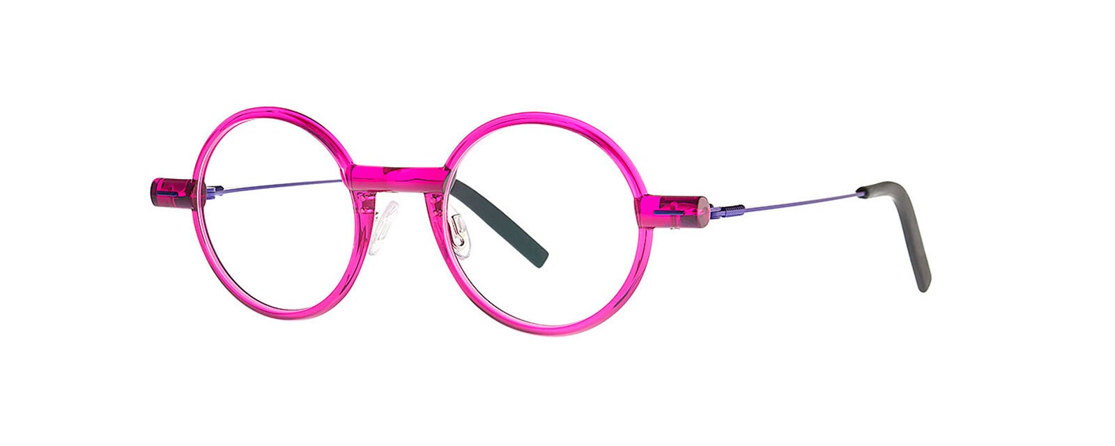 THEO CANAE 60 transparent Deep Orchid + Fluo Purple