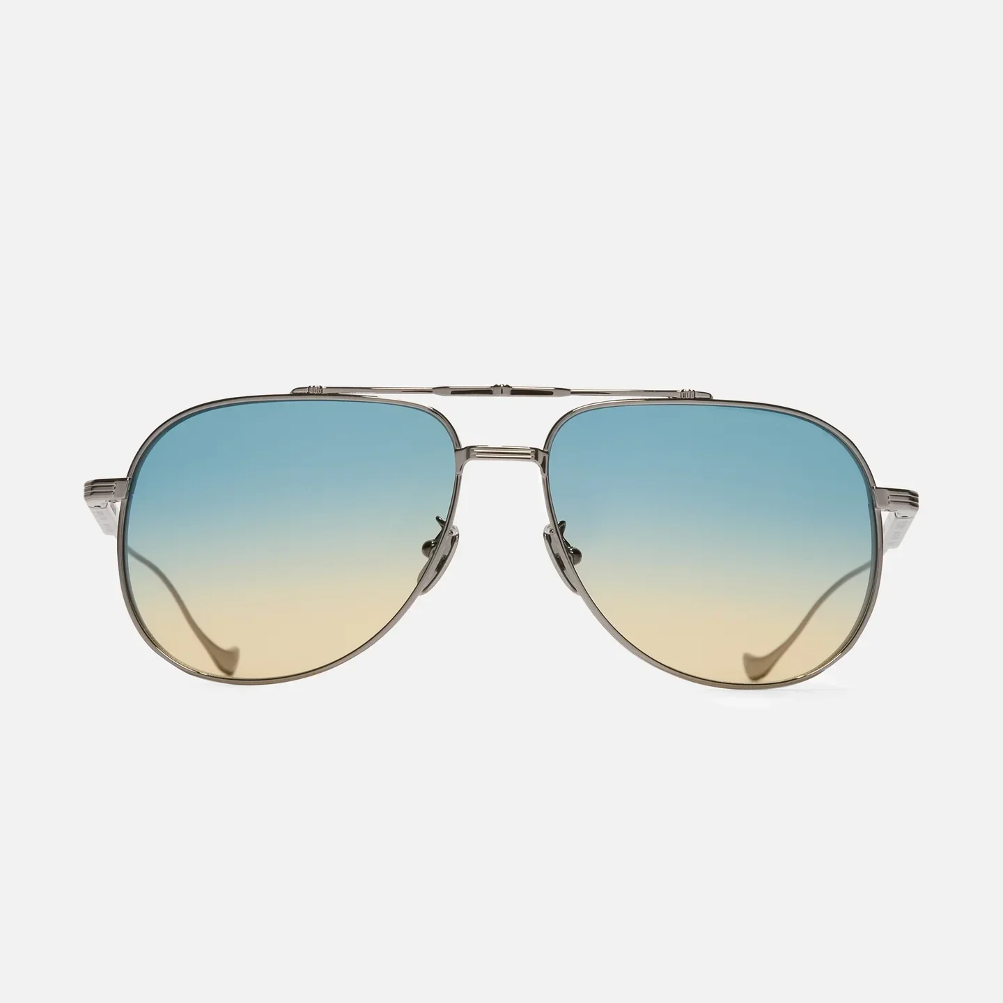 Cutler and Gross Sunglasses 1423-60-04 Gun Metal Titanium