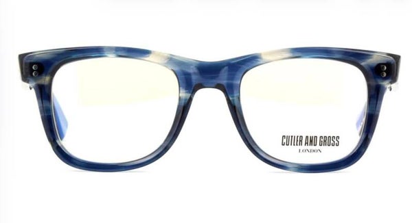 Cutler and Gross 9101 05 Crystal Blue Striped