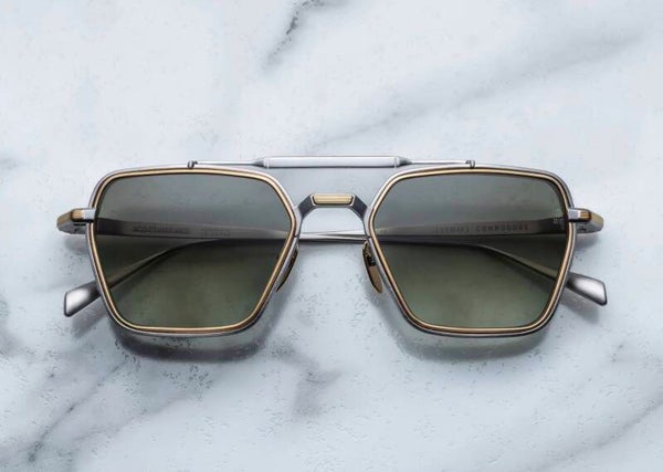 Jacques Marie Mage - COMMODORE Silver Light Bottle Green Gradient  Studio Circa Production J-ENS-CMD-S4141-OS 223/500