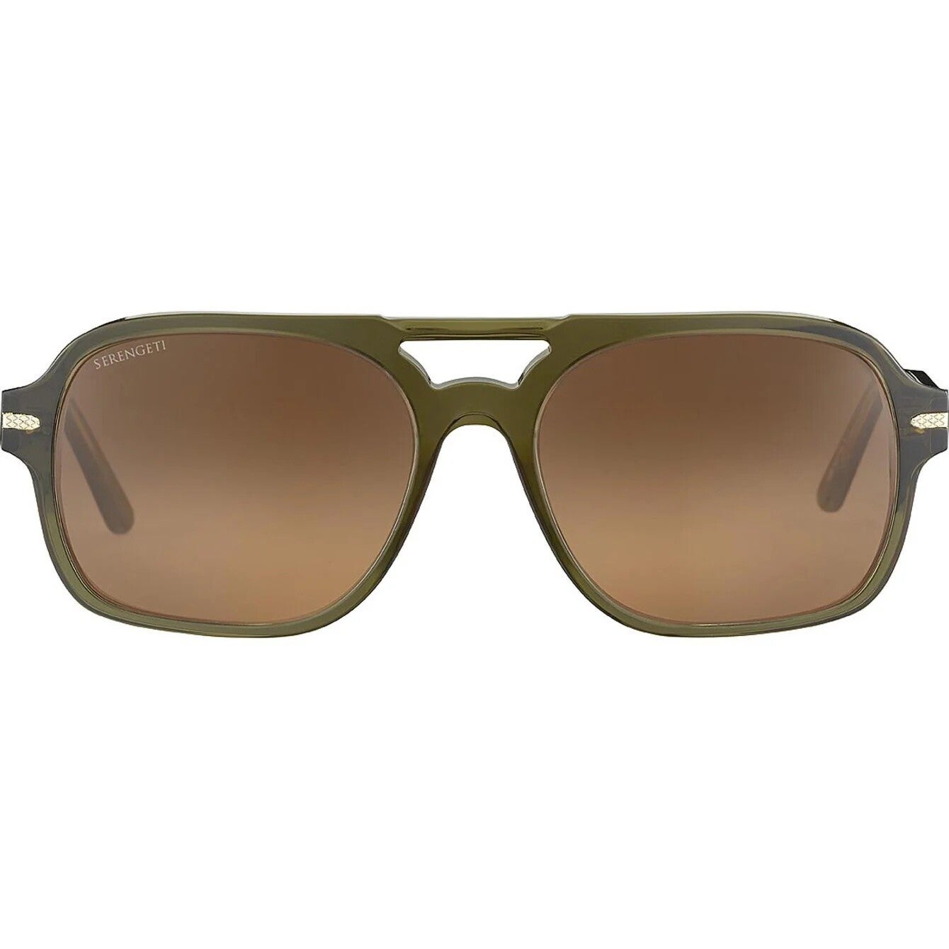 Serengeti Marco Shiny Milky Forest Dark Green Polarized SS602003
