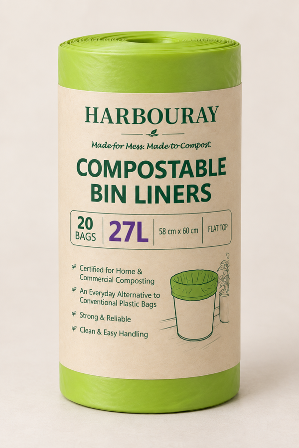 COMPOSTABLE BIN LINERS 27L