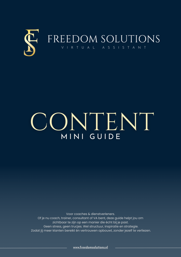 Content Mini Guide