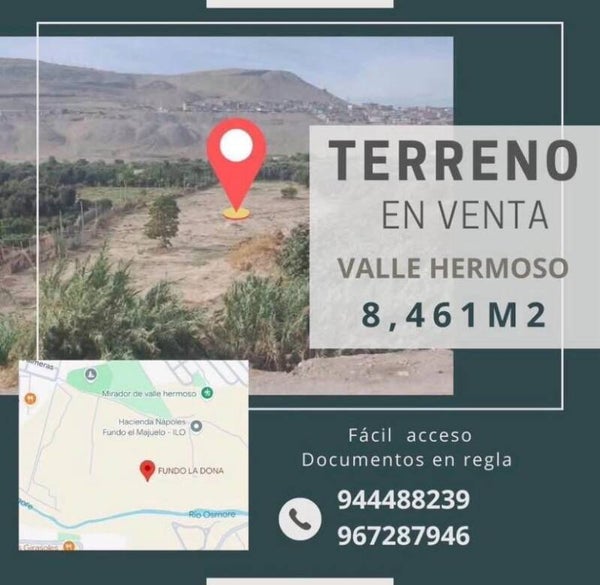 TERRENO EN VALLE HERMOSO - PACOCHA