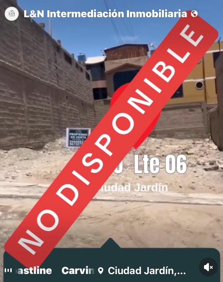 TERRENO EN VENTA - CIUDAD JARDIN - FRENTE A PARQUE