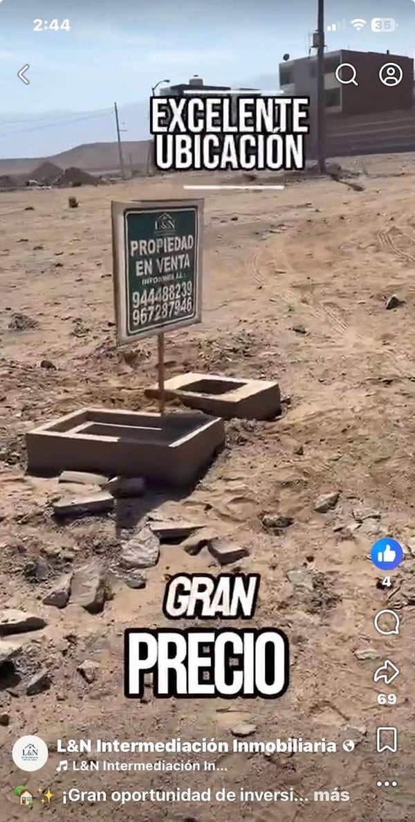 TERRENO EN VENTA - CIUDAD JARDIN MZ L - 4