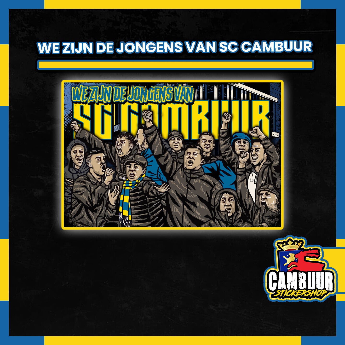 Jongens van Sc Cambuur (min. afname 10 stuks)