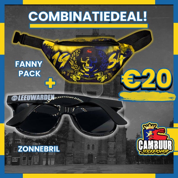 Combinatiedeal FANNYPACK + ZONNEBRIL